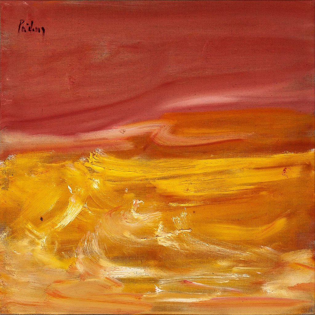Oeuvre jaune de Chris Poidevin