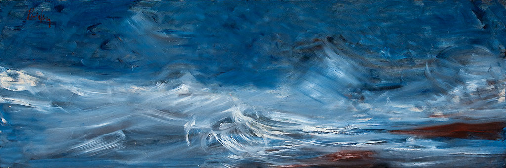 Huile sur toile de Chris Poidevin