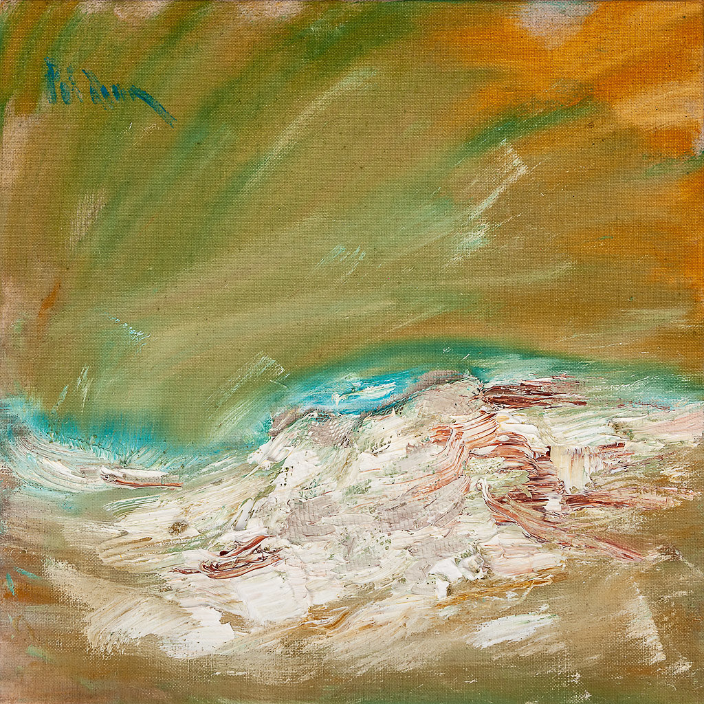 Oeuvre jaune de Chris Poidevin