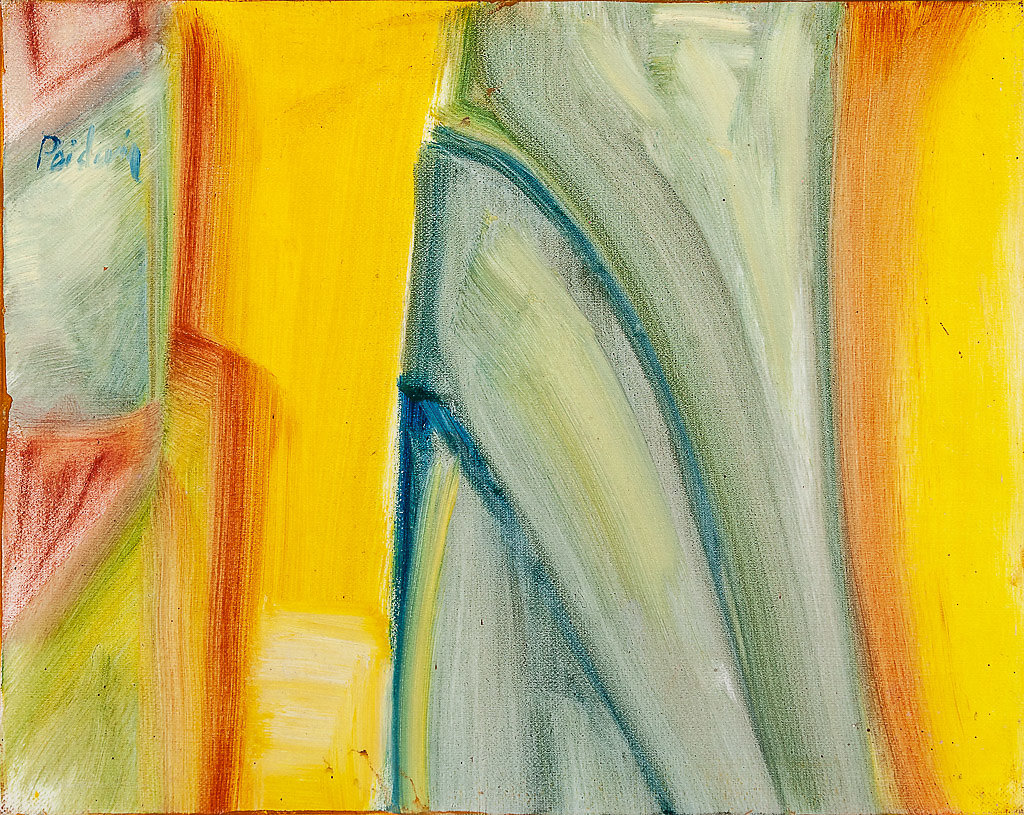 Oeuvre jaune de Chris Poidevin